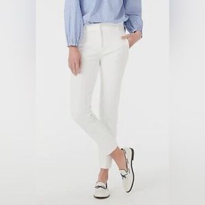 J Crew Cameron white pant